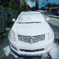 The Boss Pressure Washing & Detailing - Car detailing in progress
