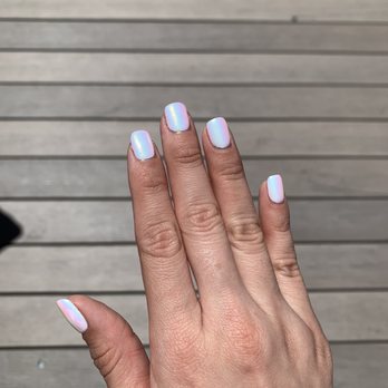 Nail Bar - Mountain View - Chrome gel manicure - Nail Salons Near Me - Mountain View, California