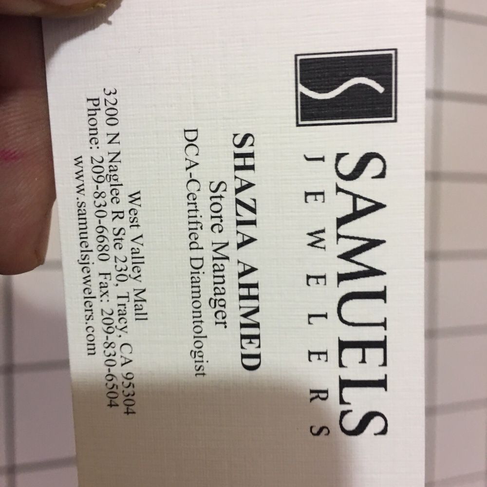 Samuels Jewelers - Jewelry Near Me - Tracy, California