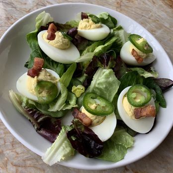The Kitchen at  StoneBrier - Jalapeño Deviled Eggs - New American Near Me - Stockton, California