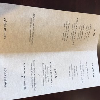 Coria Estates - Wine Tasting Room Near Me - Salem, Oregon