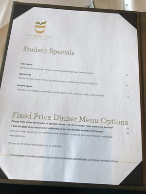 Menu photo 5 The Dining Room at Kendall College Chicago, IL Menu photo 5 The Dining Room at Kendall College Chicago, IL