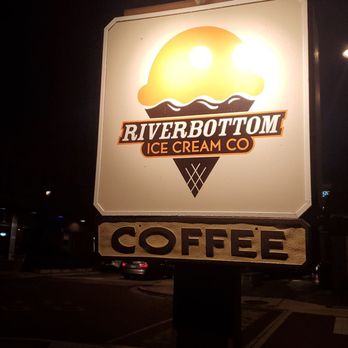 Riverbottom Coffee & Ice Cream - Cute little business sign! - Ice Cream & Frozen Yogurt Near Me - Algonquin, Illinois Riverbottom Coffee & Ice Cream - Cute little business sign! - Ice Cream & Frozen Yogurt Near Me - Algonquin, Illinois