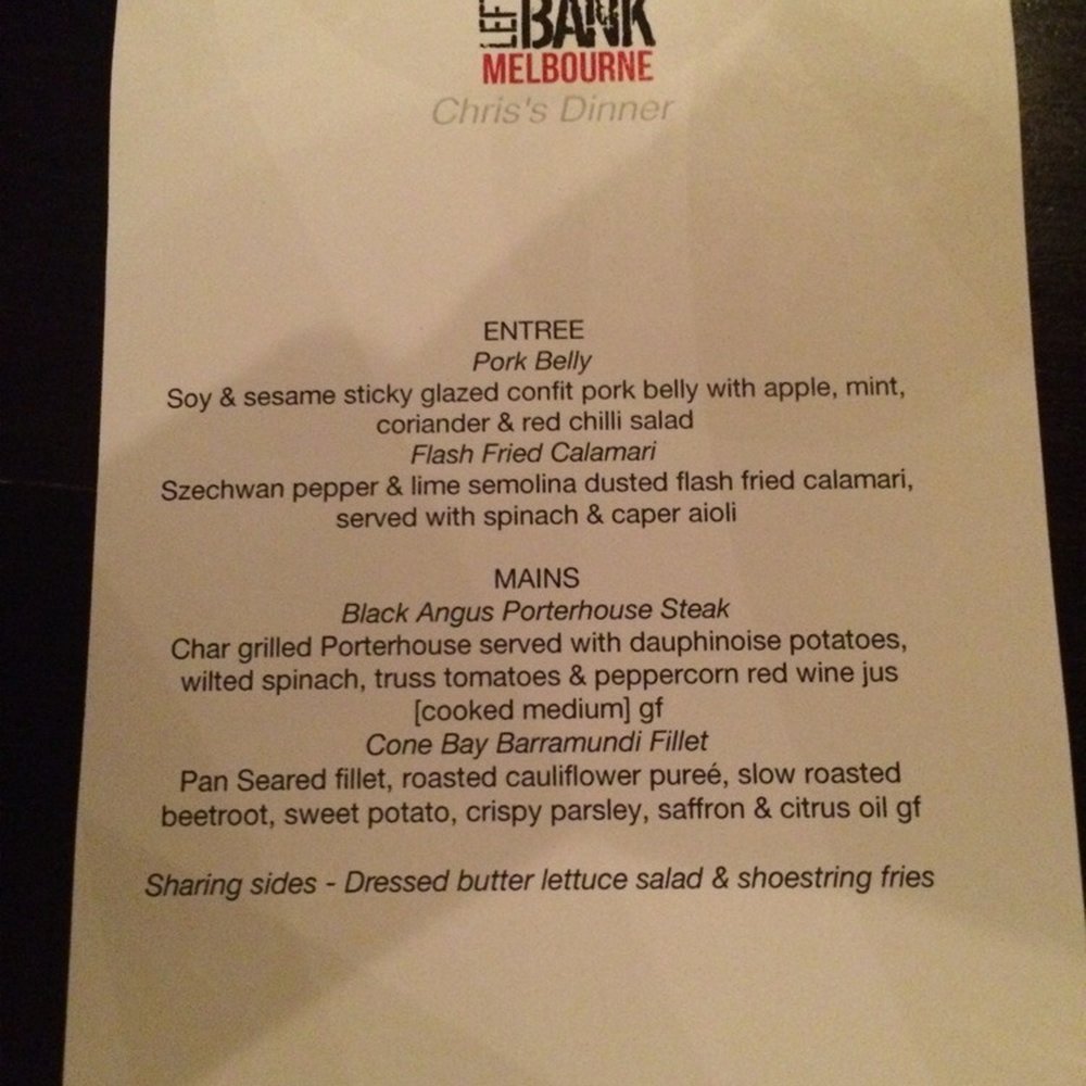 We had a large group and a veeeeery nice fixed menu. Yum! We had a large group and a veeeeery nice fixed menu. Yum!