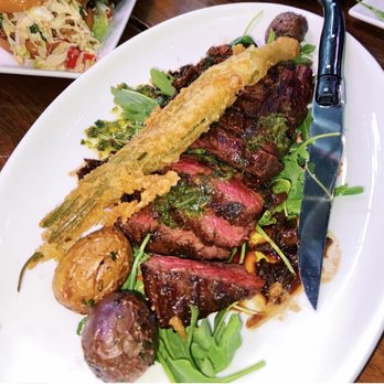 District - Sliced Hanger Steak - Tapas/Small Plates Near Me - San Jose, California District - Sliced Hanger Steak - Tapas/Small Plates Near Me - San Jose, California