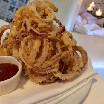 The Compound Restaurant - Buttermilk onion rings - New American Near Me - Santa Fe, New Mexico