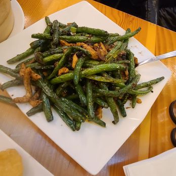39 Prince Cafe - Sautéed String Beans With Chicken - Dim Sum Near Me - Flushing, New York