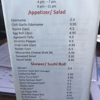 Zu Izakaya - Asian Fusion Near Me - Tempe, Arizona