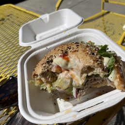 American Bagel Burger
