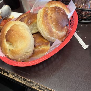 Aroma Italian Restaurant - Bread rolls they give for free with butter. - Italian Near Me - Diamondhead, Mississippi