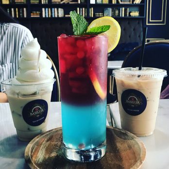 Basilur - Milk tea glacee, Caribbean blue, 1001 nights milk tea - Coffee & Tea Near Me - Buena Park, California