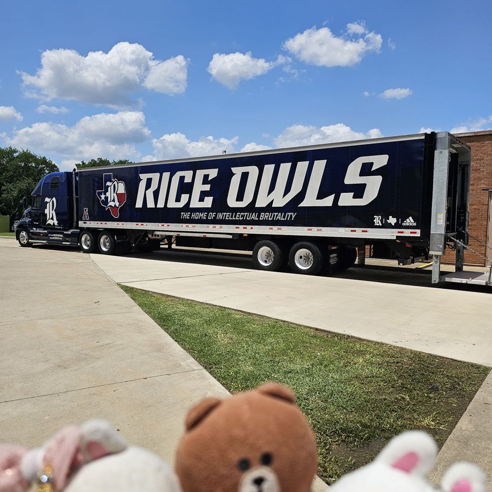 Rice Stadium - Truck parked outside - Stadiums & Arenas Near Me - Houston, Texas Rice Stadium - Truck parked outside - Stadiums & Arenas Near Me - Houston, Texas
