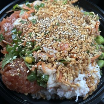 All About Poke - Build Your Own Poke Bowl Large - Seafood Near Me - Burbank, California