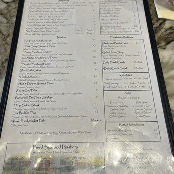 St Augustine Fish Camp - Menu - Seafood Near Me - St Augustine, Florida