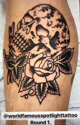 Bob Robert's Spotlight Tattoo by null