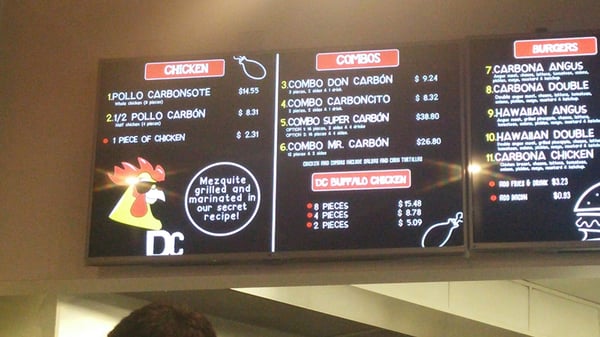 Menu photo 4 Don Carbón Sunland Park El Paso, TX Menu photo 4 Don Carbón Sunland Park El Paso, TX