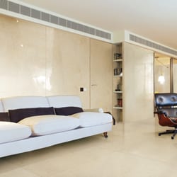 Bedrosians Tile & Stone - Plane Collection (Marfil Vena)