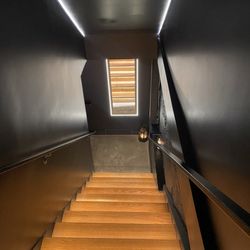 Entrance from top of stairs