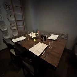 Nice table at the corner