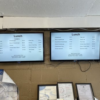M & S Sandwich Shop - Lunch menu as of 4/25/23 - Sandwiches Near Me - Decatur, Alabama M & S Sandwich Shop - Lunch menu as of 4/25/23 - Sandwiches Near Me - Decatur, Alabama