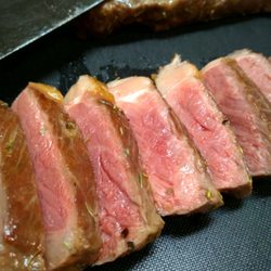 Italian Chef Daniel - Stripsteak medium-rare