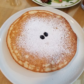 Over Easy - Crispy edge pancakes with blueberry and cream cheese - Breakfast & Brunch Near Me - Kailua, Hawaii Over Easy - Crispy edge pancakes with blueberry and cream cheese - Breakfast & Brunch Near Me - Kailua, Hawaii