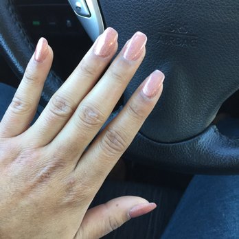 Moon Nails & Spa - A little on the shorter side because I didn't want to get them too long - Nail Salons Near Me - La Mesa, California Moon Nails & Spa - A little on the shorter side because I didn't want to get them too long - Nail Salons Near Me - La Mesa, California