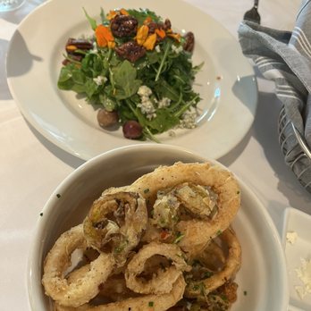 Lulu's - Calamari Pear Salad - Italian Near Me - Houston, Texas Lulu's - Calamari Pear Salad - Italian Near Me - Houston, Texas