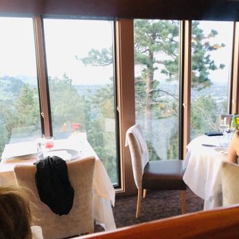 Flagstaff House Restaurant - View from our table - French Near Me - Boulder, Colorado Flagstaff House Restaurant - View from our table - French Near Me - Boulder, Colorado