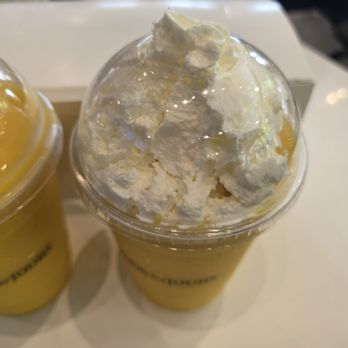 Tous Les Jours - Mango Smoothie with optional whipped cream - July 2026 - Bakeries Near Me - Gaithersburg, Maryland