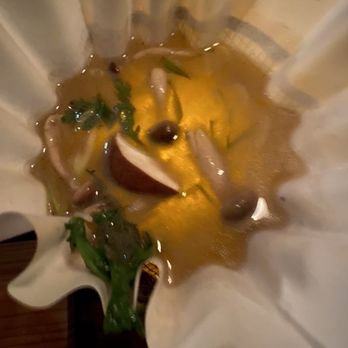 Odo - Soup from wagyu shabu shabu - Japanese Near Me - New York, New York Odo - Soup from wagyu shabu shabu - Japanese Near Me - New York, New York