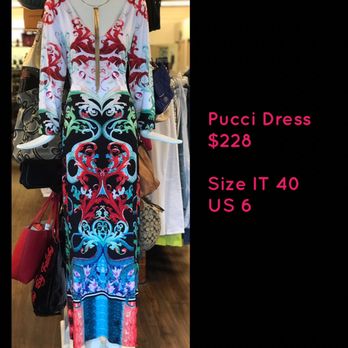 Triage Consignment Boutique - Beautiful Pucci designer dress on mannequin! - Used, Vintage & Consignment Near Me - Tampa, Florida Triage Consignment Boutique - Beautiful Pucci designer dress on mannequin! - Used, Vintage & Consignment Near Me - Tampa, Florida