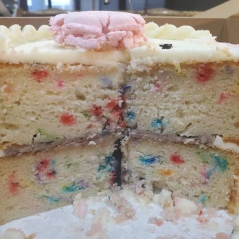 Tastries Bakery - Their Party flavor (Funfetti) with cookies and creme "filling". - Bakeries Near Me - Bakersfield, California