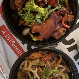 Pig Feet and Sizzling Beef