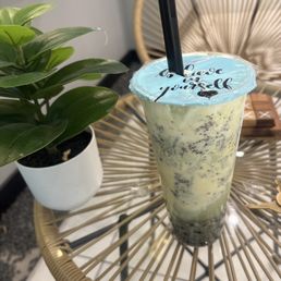 Brulee Oreo Matcha Milk Tea