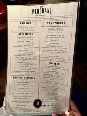 Menu photo 4 The Merchant Boston, MA
