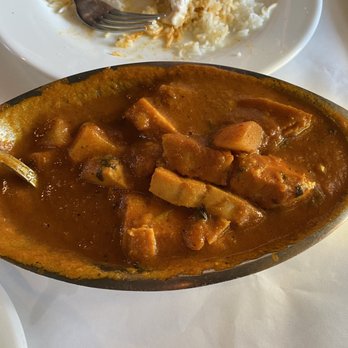 Aab India Restaurant - Fish Vindaloo - Indian Near Me - Columbus, Ohio