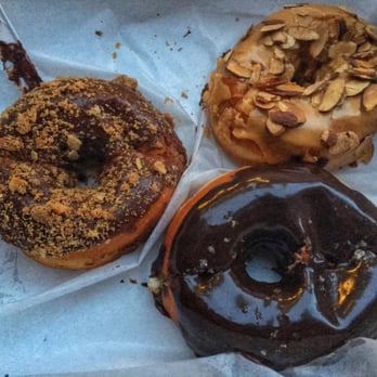 Dough - How pretty are these? I almost didn't want to eat them. - Desserts Near Me - New York, New York