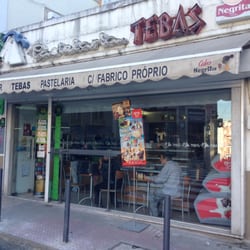 A fachada da Tebas