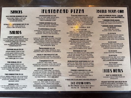 Menu photo 7 The Filling Station Microbrewery Traverse City, MI