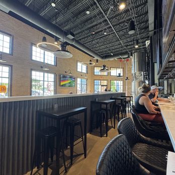 Black Hawk Brewery - Interior from the bar - American Near Me - Prosper, Texas Black Hawk Brewery - Interior from the bar - American Near Me - Prosper, Texas