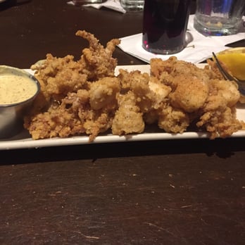 Blue Marlin - Calamari. Crispy, not breaded. Not a lot of distinct seasoning. Little too chewy. Maybe frozen? - Seafood Near Me - Columbia, South Carolina