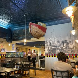 Joey's Seafood & Grill - Main area at back