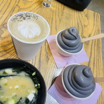 Momonoki - Black Sesame Latte, Black Sesame Soft Serve, and Miso Soup - Cafes Near Me - Atlanta, Georgia Momonoki - Black Sesame Latte, Black Sesame Soft Serve, and Miso Soup - Cafes Near Me - Atlanta, Georgia