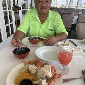 Bird of Paradise - Crab legs, pancit, guava juice. - American Near Me - Ewa Beach, Hawaii