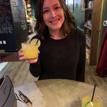 T B D Kitchen - Mango margarita on the rocks. Sooo good! - Latin American Near Me - The Colony, Texas