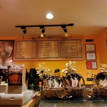 Robert's Cafe - a display of coffee and pastries - Coffee & Tea Near Me - Bayonne, New Jersey