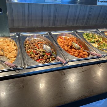 Golden Panda Buffet - Typical chinese buffet dishes - Buffets Near Me - Baldwin Park, California