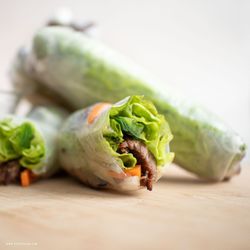 Paris Banh MI - Grill pork spring rolls