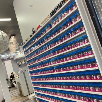 iFancy Nails Lounge & Spa - One wall of polishes - Nail Salons Near Me - La Mesa, California iFancy Nails Lounge & Spa - One wall of polishes - Nail Salons Near Me - La Mesa, California